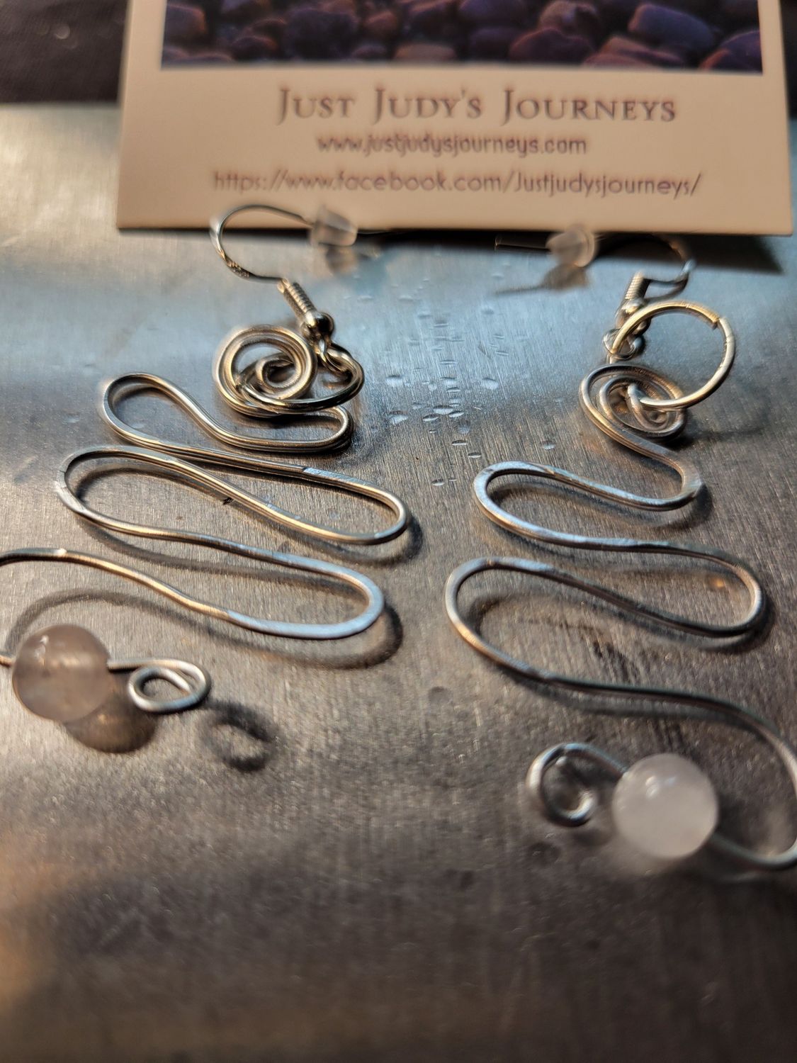 Judy&#39;s Hand-Designed Earrings- Not So Perfectly-Perfect &quot;
