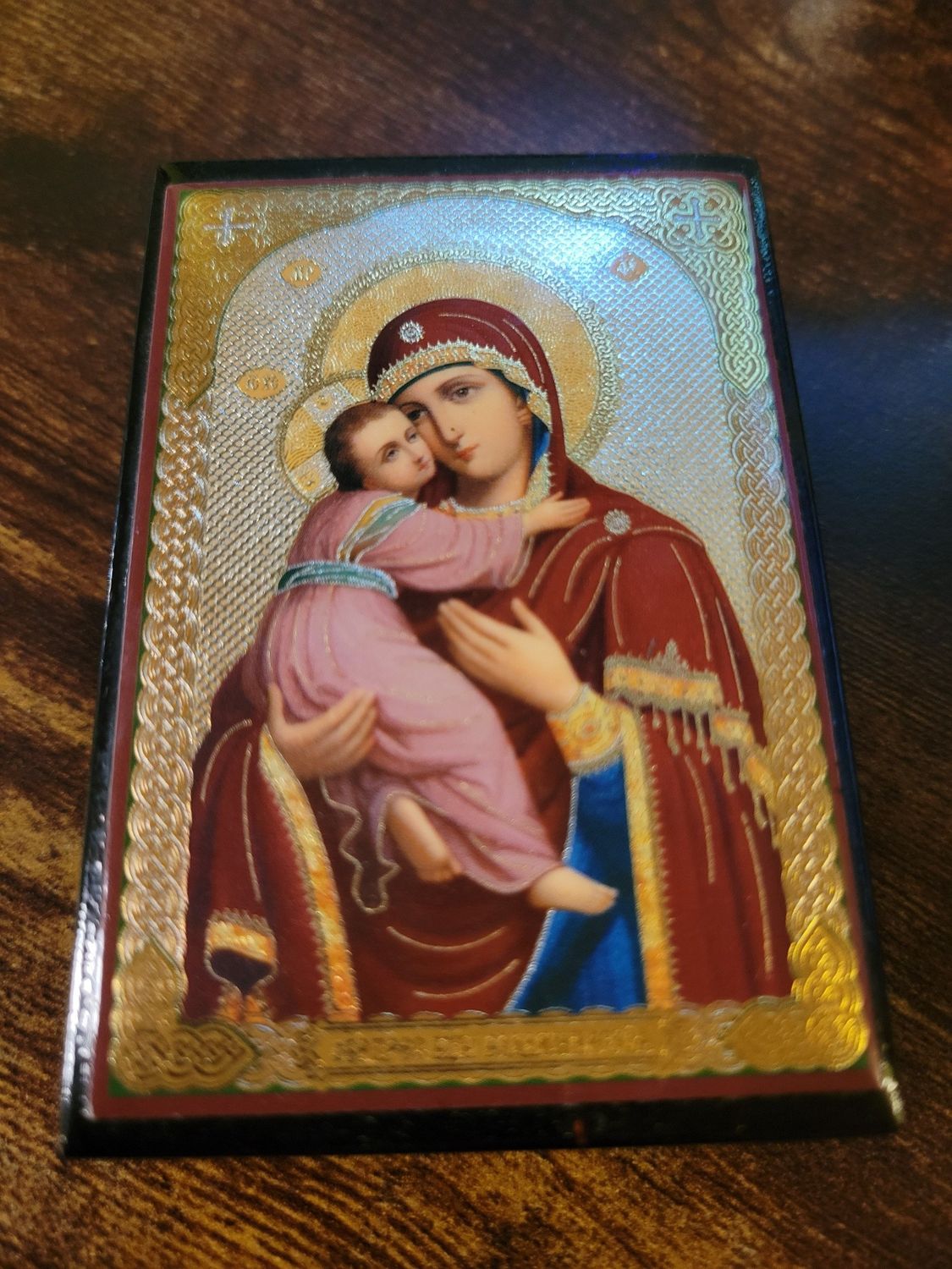 Box- Wooden-Lacquered- Budapest Hungary.