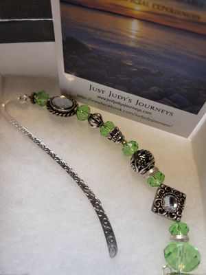 Bookmark- Archangel Raphael-Beaded with Angel.