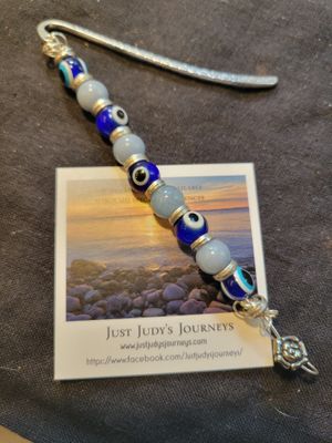 Bookmark- Protective Eye &amp; Celestite