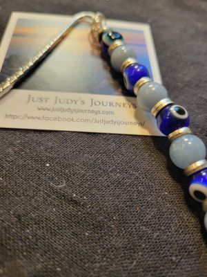 Bookmark- Protective Eye &amp; Celestite