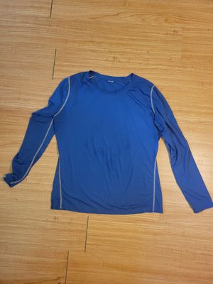 Previously loved/worn women&#39;s blue hiking L/S Shirt XXL