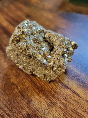 Crystal Pyrite Chunk  5.5 ozs WAS$55
