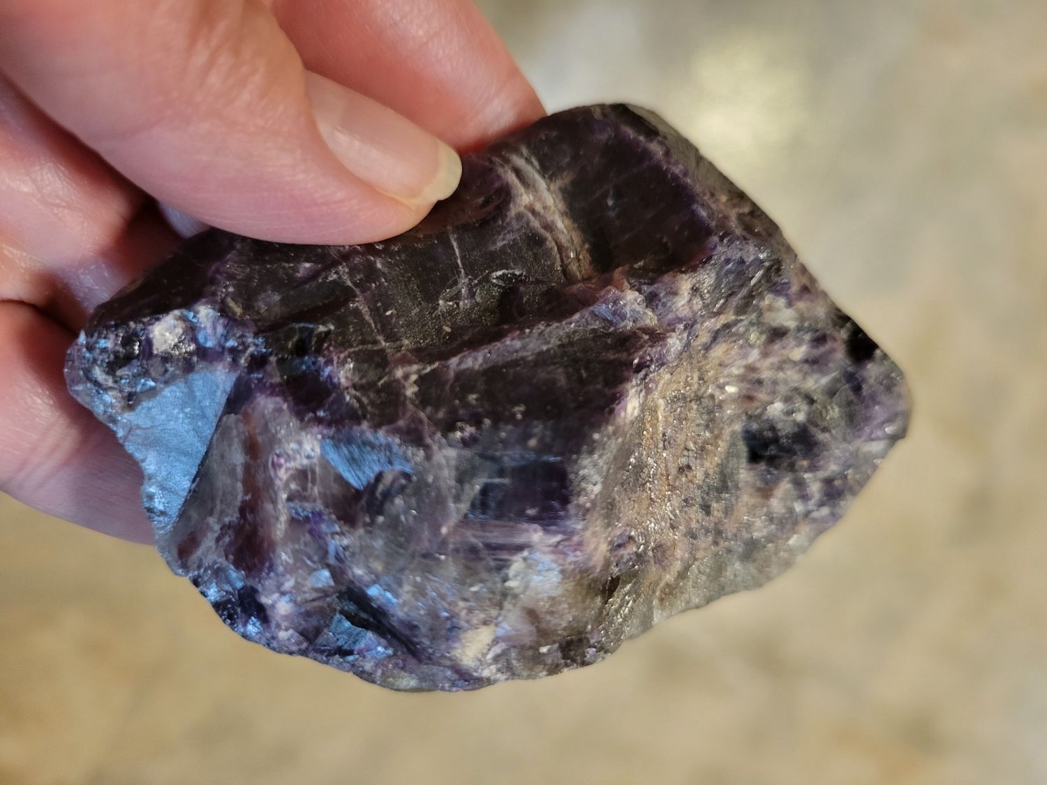 Crystal Bishop Amethyst (260gms) Was $35.
