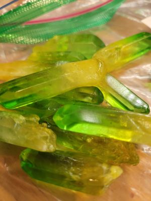 Crystal Mystic Quartz Green (Will be chosen for you ) were $23.00 EACH