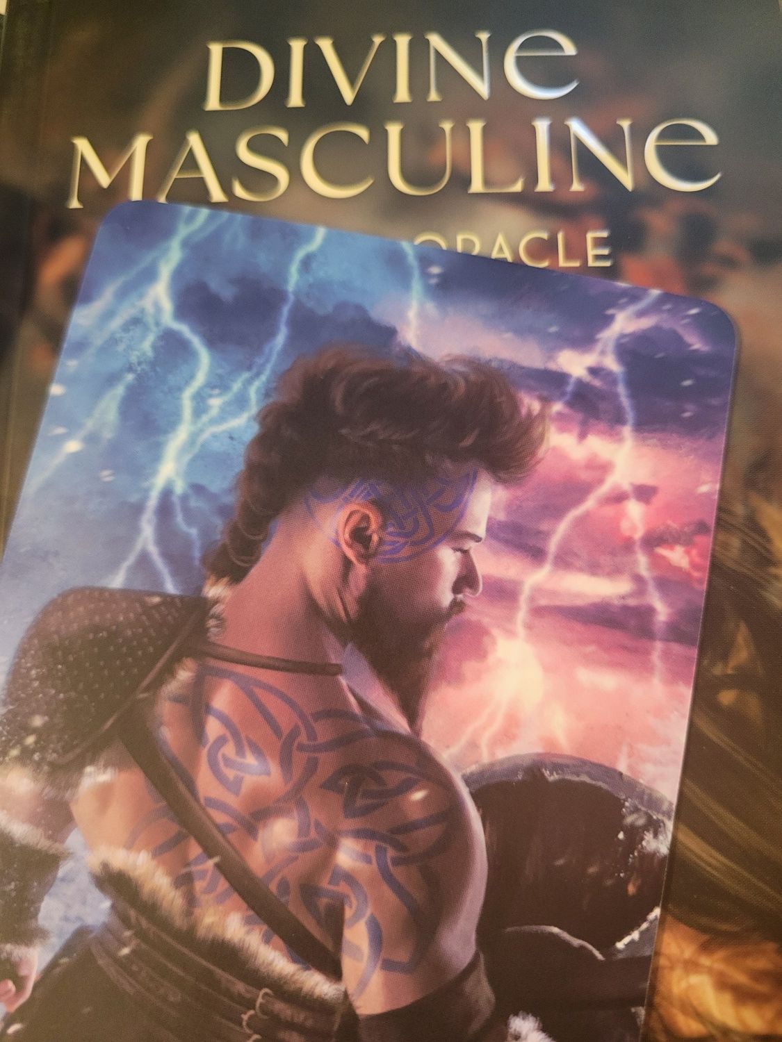 5$ Card/Messages-On the Divine Masculine- For all.