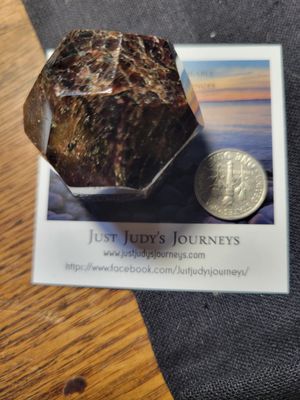 Crystal Garnet Sphere (India) WAS $50.00
