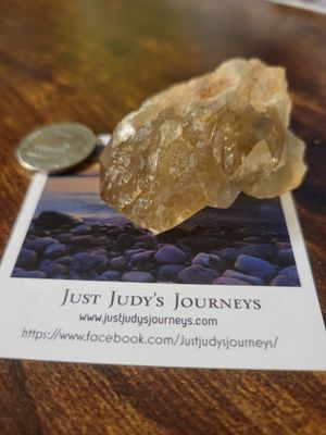 Crystal Rough Chunk (untreated) Citrine (2ozs)