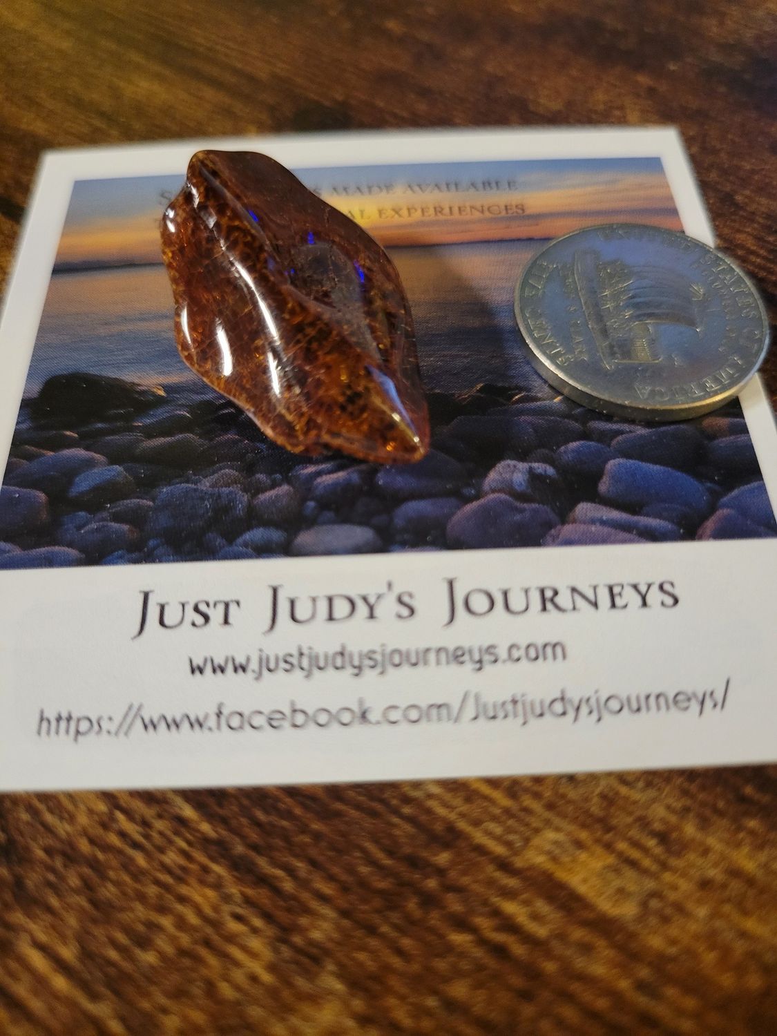 Crystal Baltic Amber WAS $37