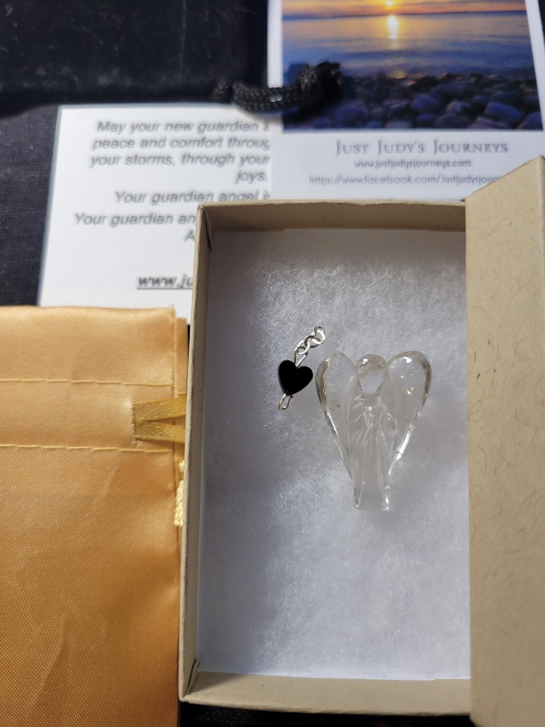 Crystal-Guardian Angel Gift Package -Clear Quartz-Chosen for You.