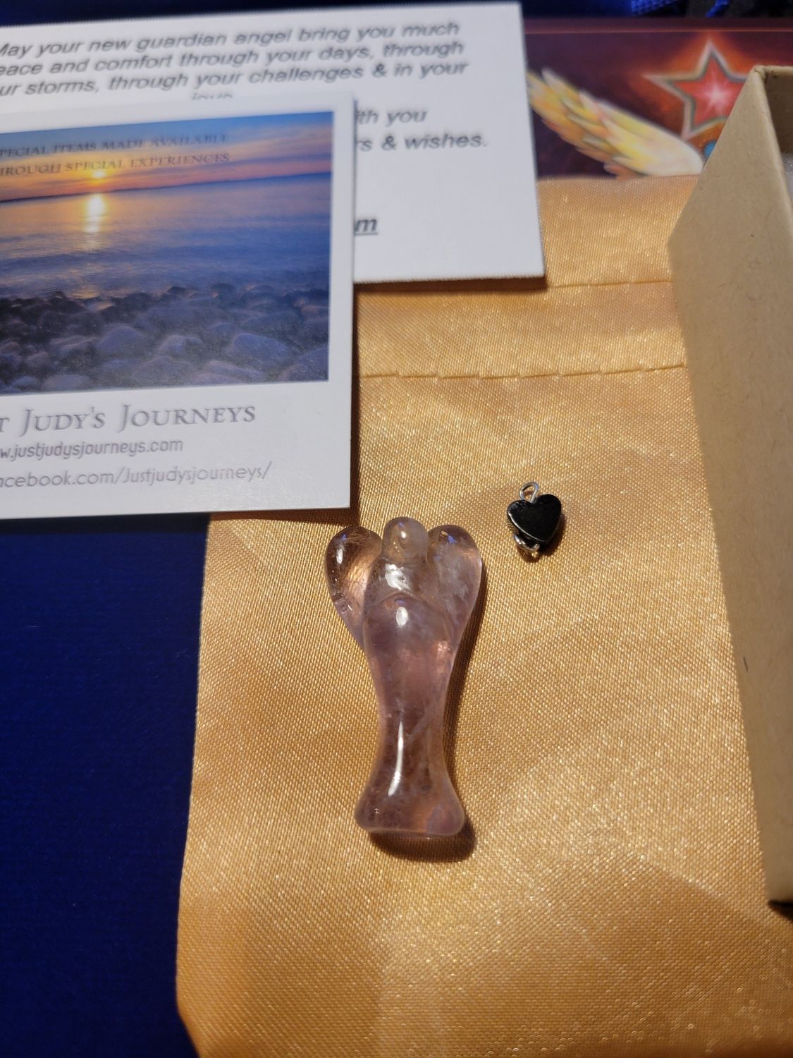 Crystal-Guardian Angel Gift Package -Amethyst