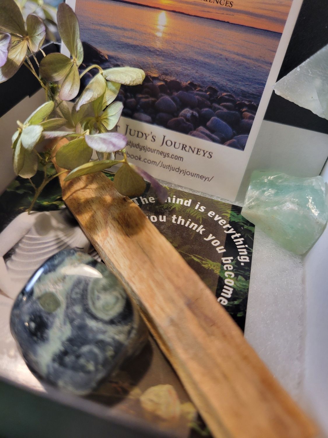 Gift Package/ Green is Serene-Calming-Manifesting Gifting Box