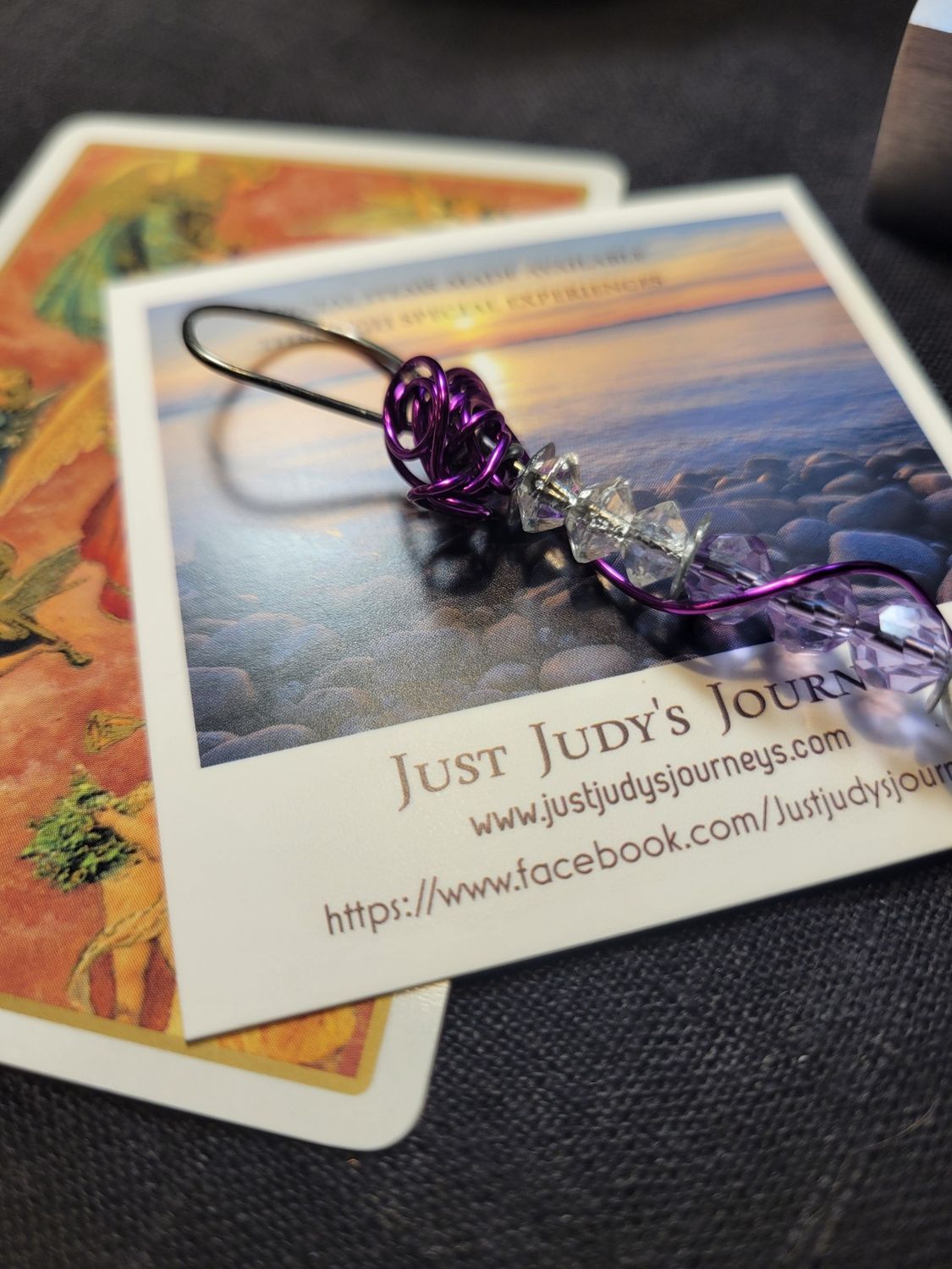 2025 Wire Amethyst/Clear Quartz/ Icicle Tree Ornament (One Piece) Created by Judy