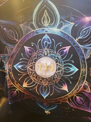 Cloth for Altar or Wall - 144 Sacred Geometry-New (Cat friendly space)
