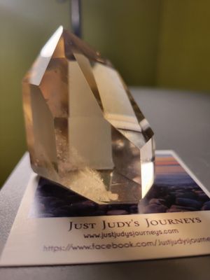 Crystal Stunning Smooth Sided Citrine 119gms