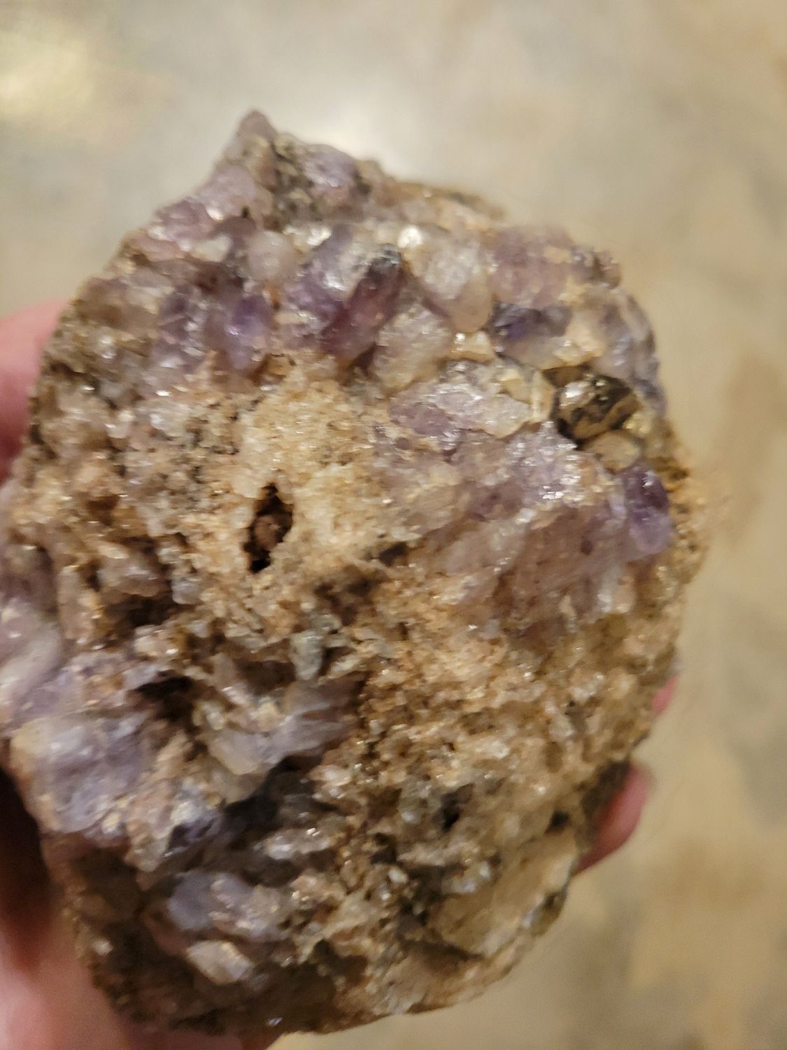 Crystal Amethyst Large Chunk 2lbs !