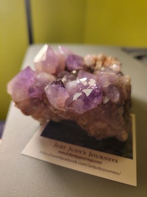 Crystal Amethyst (Self mined) Chunk 10.8 ozsWAS$85!