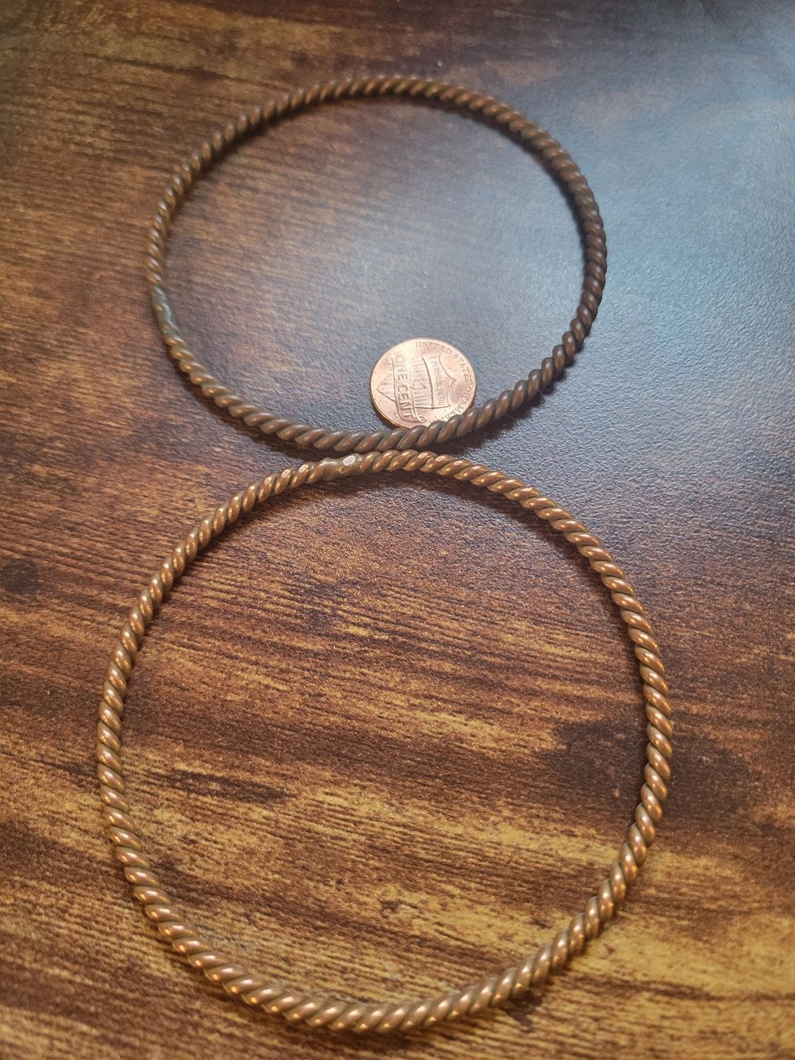 Sacred Geometry Plain Jane Tensor Rings (Set of 2) Previously Loved.