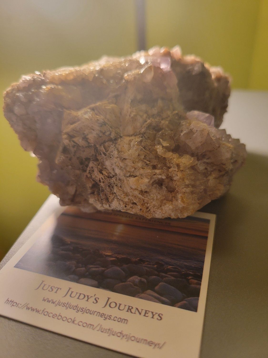 Crystal Amethyst Large (Self mined) Spirit Chunk 16.8