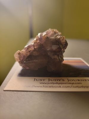 Crystal Amethyst (Self mined) Chunk 1.9 ozs