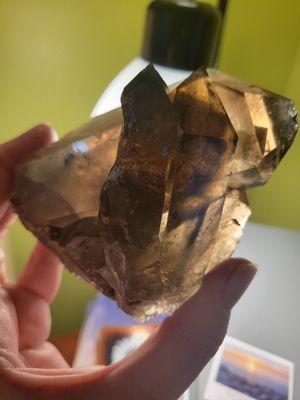 Crystal Smoky Quartz Rough &amp; Smooth 1lb! Beauty!! With Points