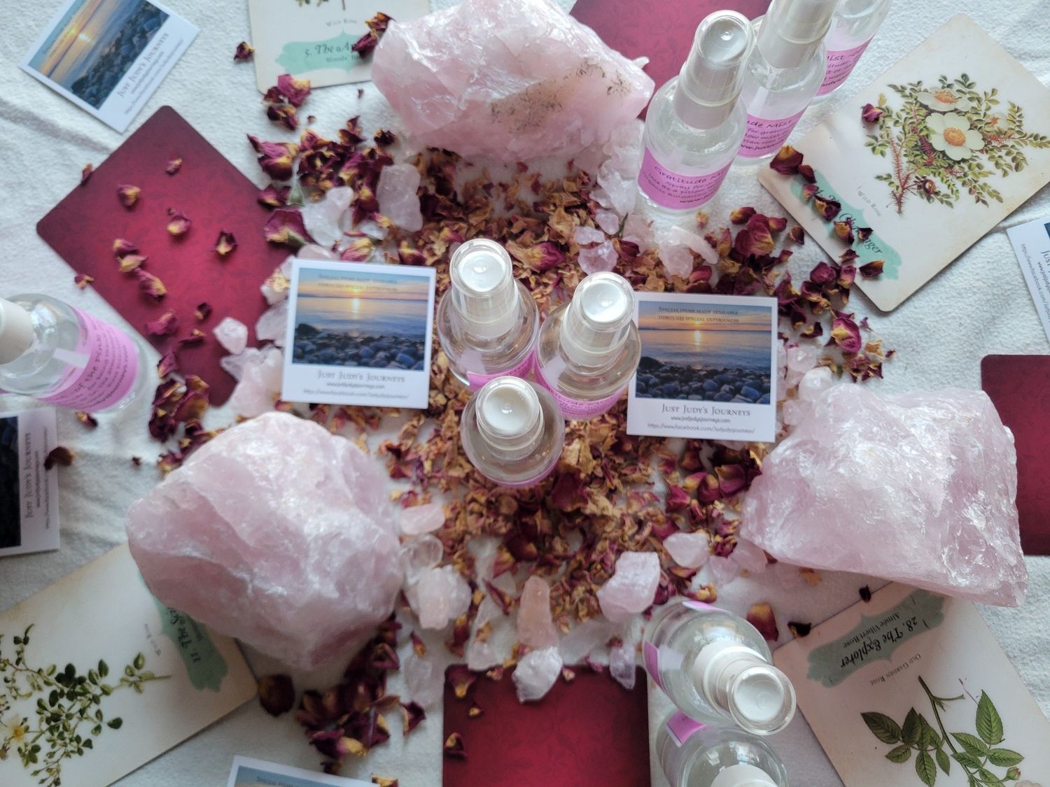 Gratitude Rose Water/Linen/Pillow Mist/Mother Mary  2ozs Glass (Shipping as of Tuesday 11/25/25)