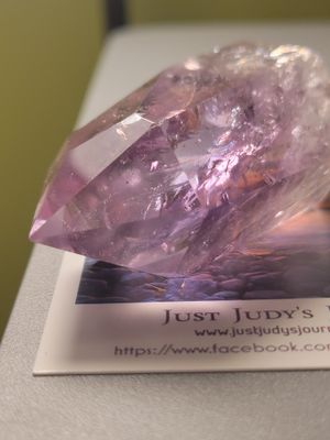 Crystal Ametrine Double Point (AMAZING Piece!!) 76 gms