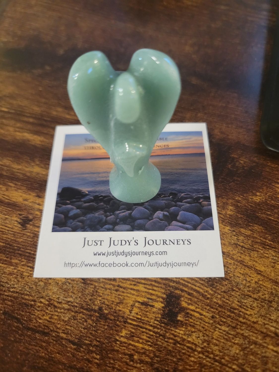 Crystal Angel-Green Aventurine ( 2 1/4 inches) WAS $43.00