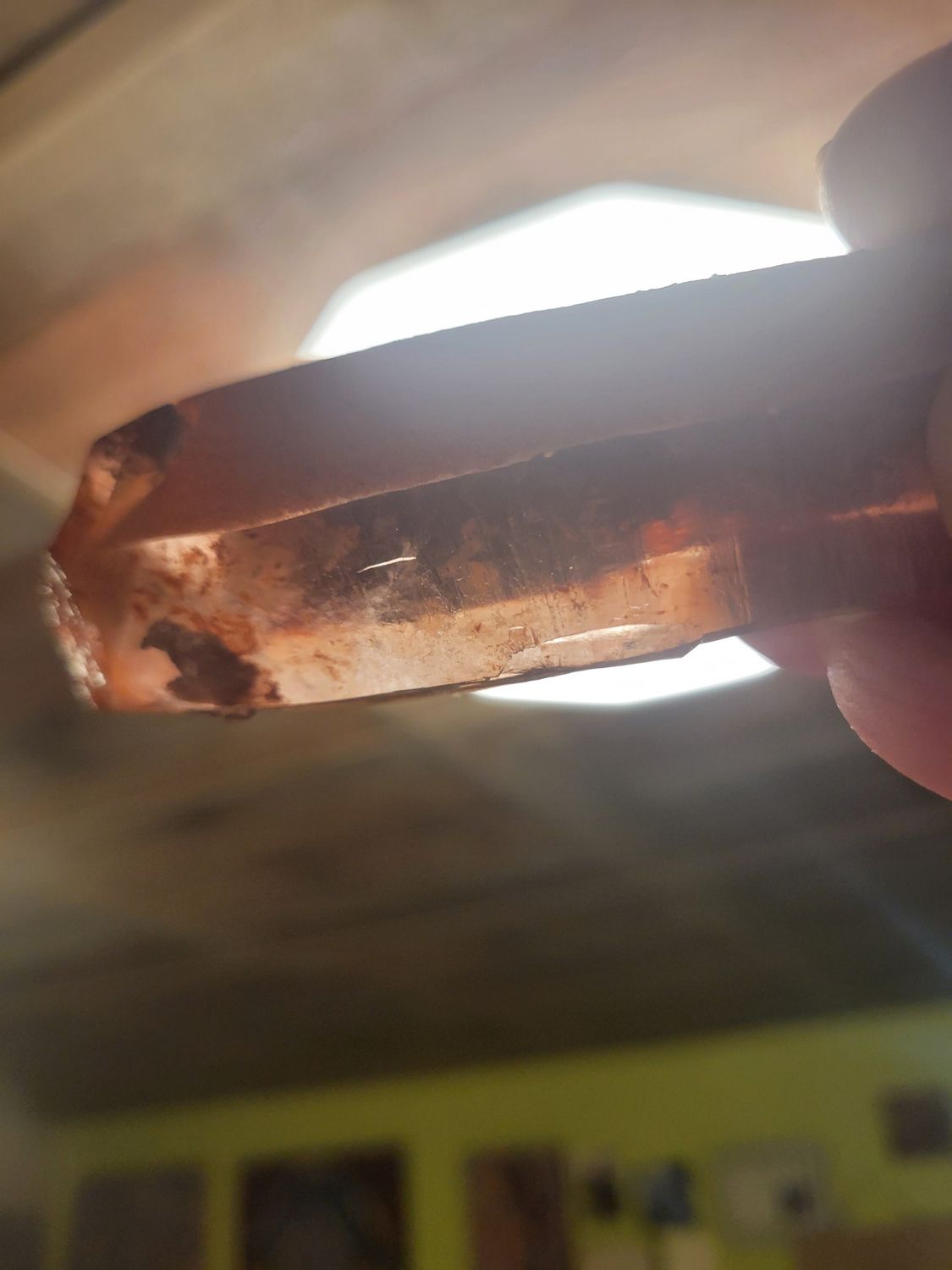 Crystal Lemurian Quartz (A rarity) Hematoid - Madagascar