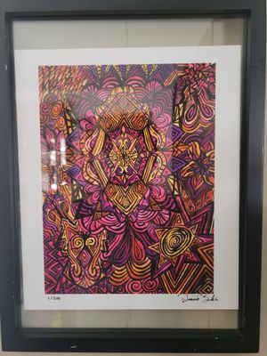 Wall Hanging-"Artwork" Reiki Infused - 12x16 Framed (Pick up only)