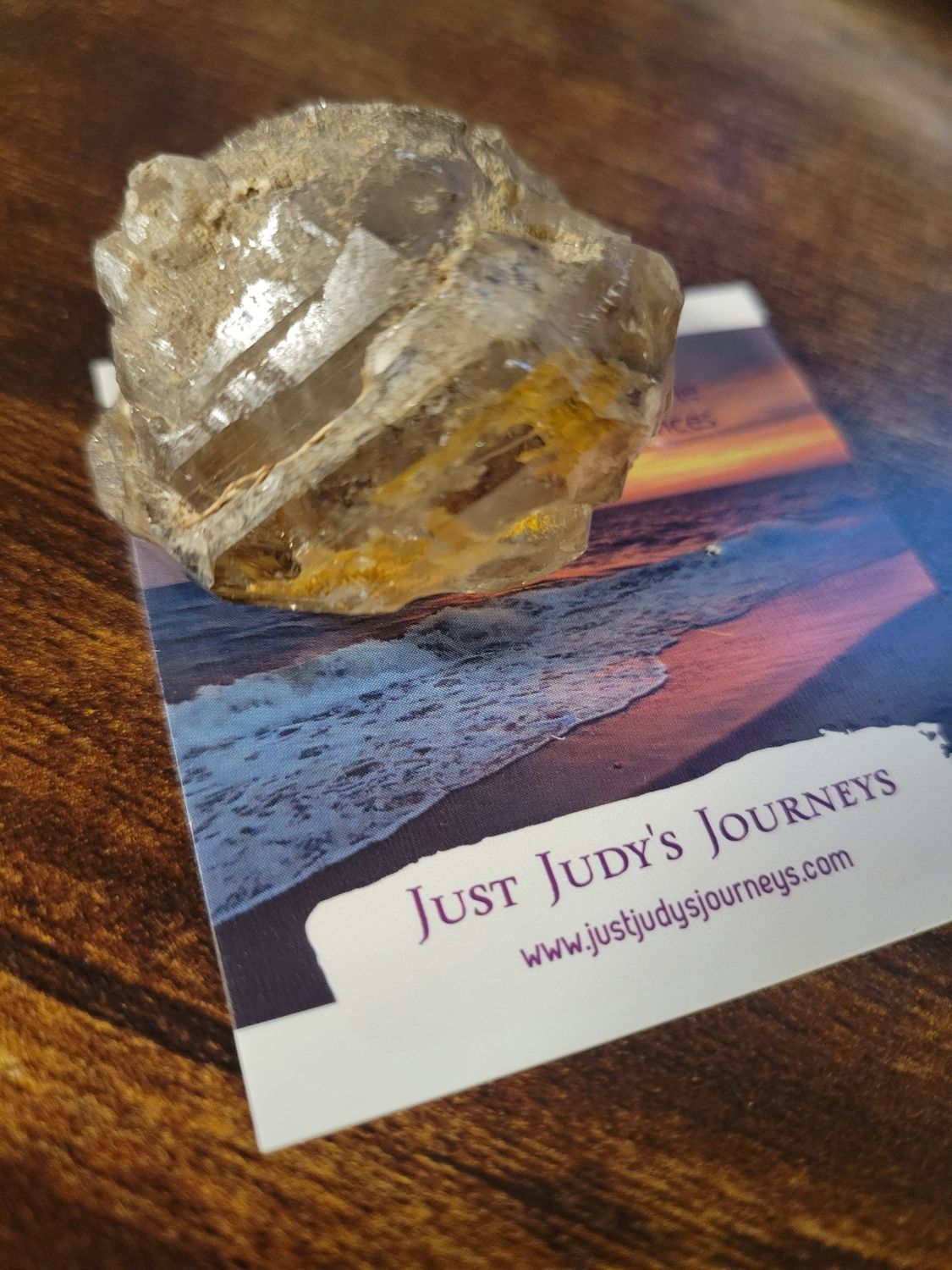 Crystal Hematoid (Ferruginous) Quartz -A stunning piece!