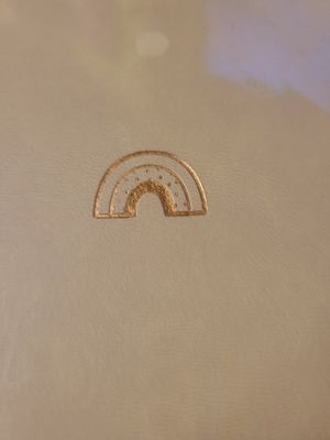 Journal/Notebook-Tan "Dream, Inspire, Create" Soft Cover 6x8