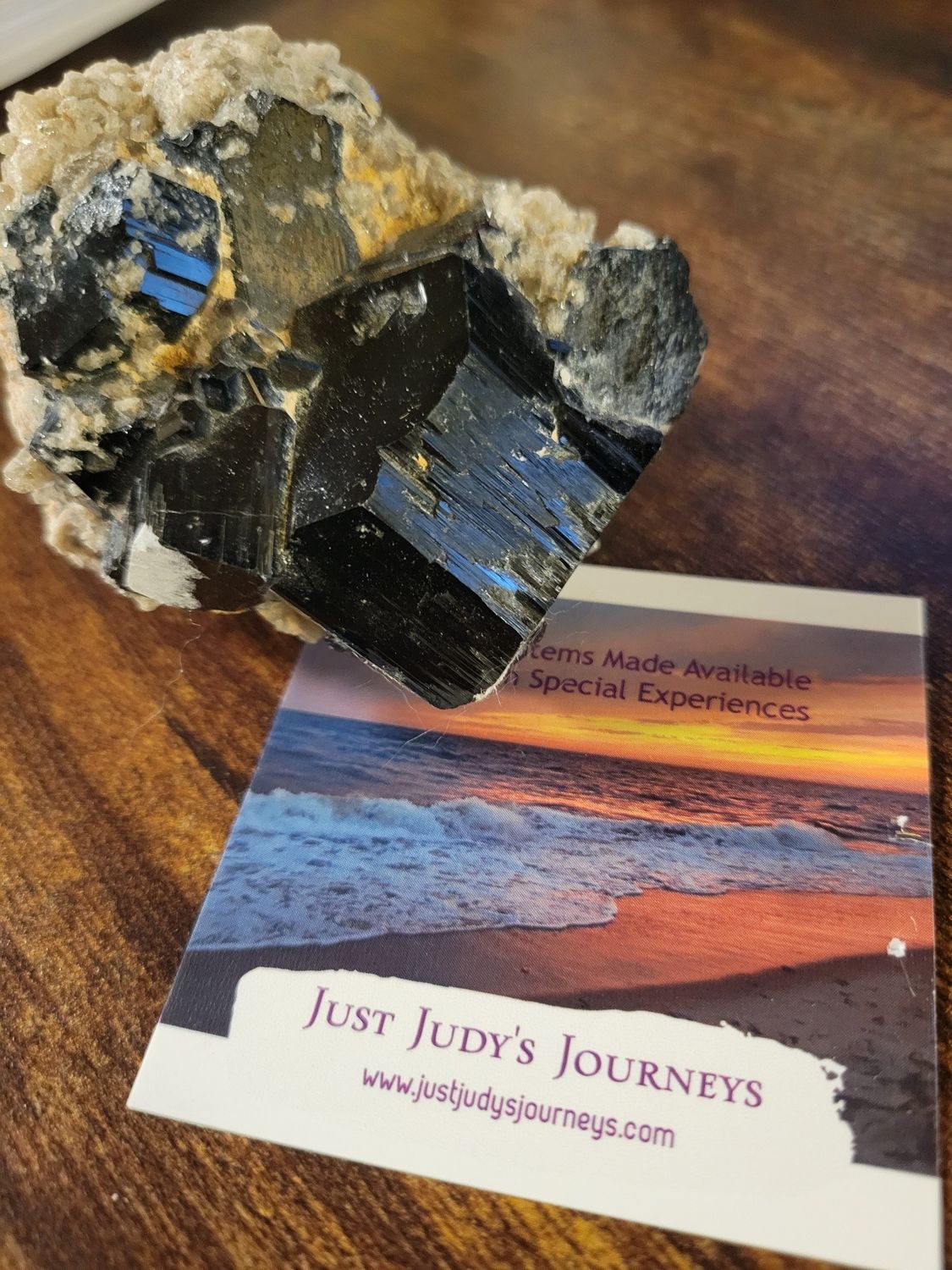 Crystal Rough Black Tourmaline -Africa WAS $200.00