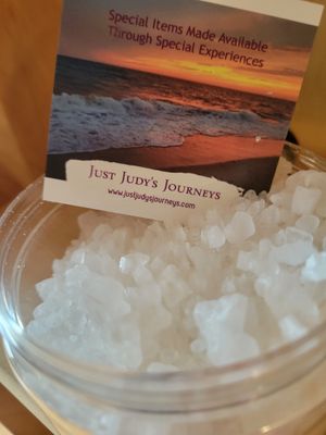 Sea Salt- Lemon- "Energy Cleanings"  apprx 8 ozs