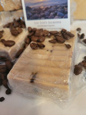 Soap-Judy's Wake Me Up Coffee Soap Bar-4.0-4.3 ozs (113-121gms)