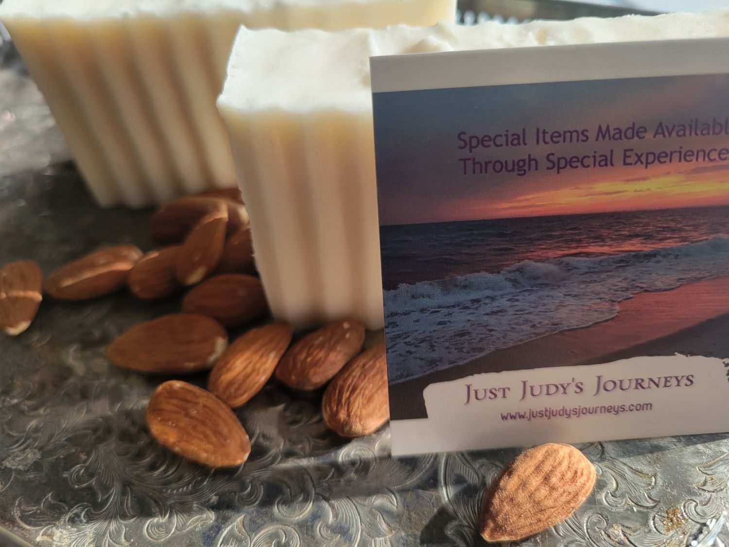 Soap-Judy's Almond Cookies Soap Bar-4.5-4.7  ozs (127-133gms)
