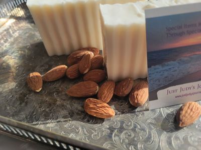 Soap-Judy's Almond Cookies Soap Bar-4.5-4.7  ozs (127-133gms)