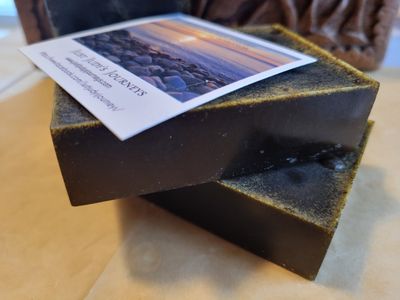 Soap-Judy's Peppermint/Eucalyptus Soap Bar-3.7-3.8 ozs( 104-107gms) Glycerin Based with organic olive &amp; coconut oils.