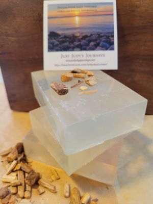 Soap-Judy's Palo Santo Soap Bar-3.6-3.7 oz ( 102-104gms) -Glycerin based with Organic Olive Oil &amp; Organic Coconut oil.