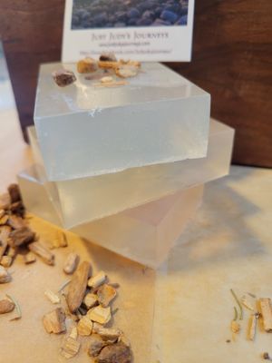 Soap-Judy's Palo Santo Soap Bar-3.8-4.0 oz ( 107-113gms) -Glycerin based with Organic Olive Oil &amp; Organic Coconut oil.