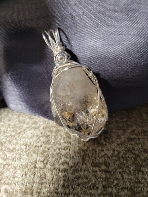 Pendant Brandberg Quartz (d)-High Vibe  #1 Created by Janelle  (Judy's Daughter) was $125