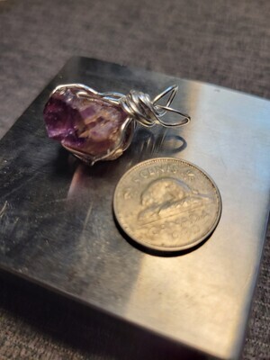 Pendant Amethyst   Small #1 - Created by JudyWAS$25