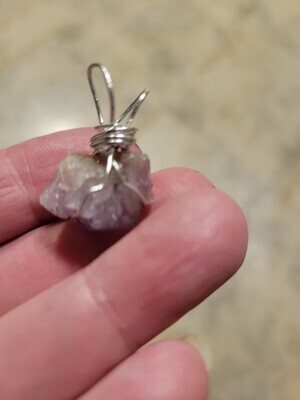 Pendant Amethyst  Small #3 - Created by JudyWAS$25