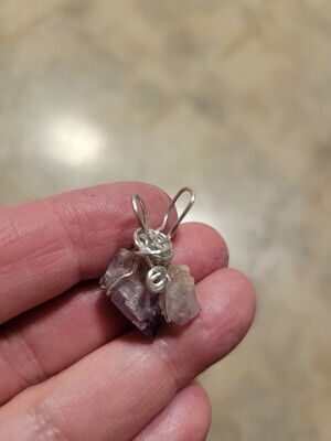 Pendant Amethyst  Small #3 - Created by JudyWAS$25