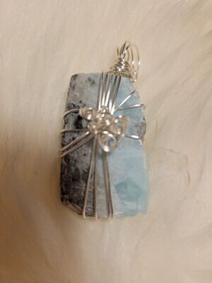 Pendant Larimar  - Created by Judy WAS$130