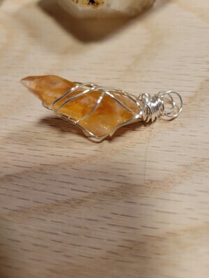 Pendant Citrine Point - Created by JudyWAS$30