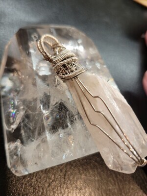 Pendant Danburite #2(d) - Created by Janellewas$125.