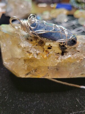 Pendant Blue Kyanite  - Created by Judy