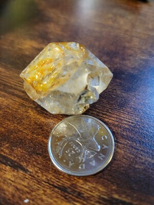 Crystal Herkimer Quartz Golden Healer 23gms