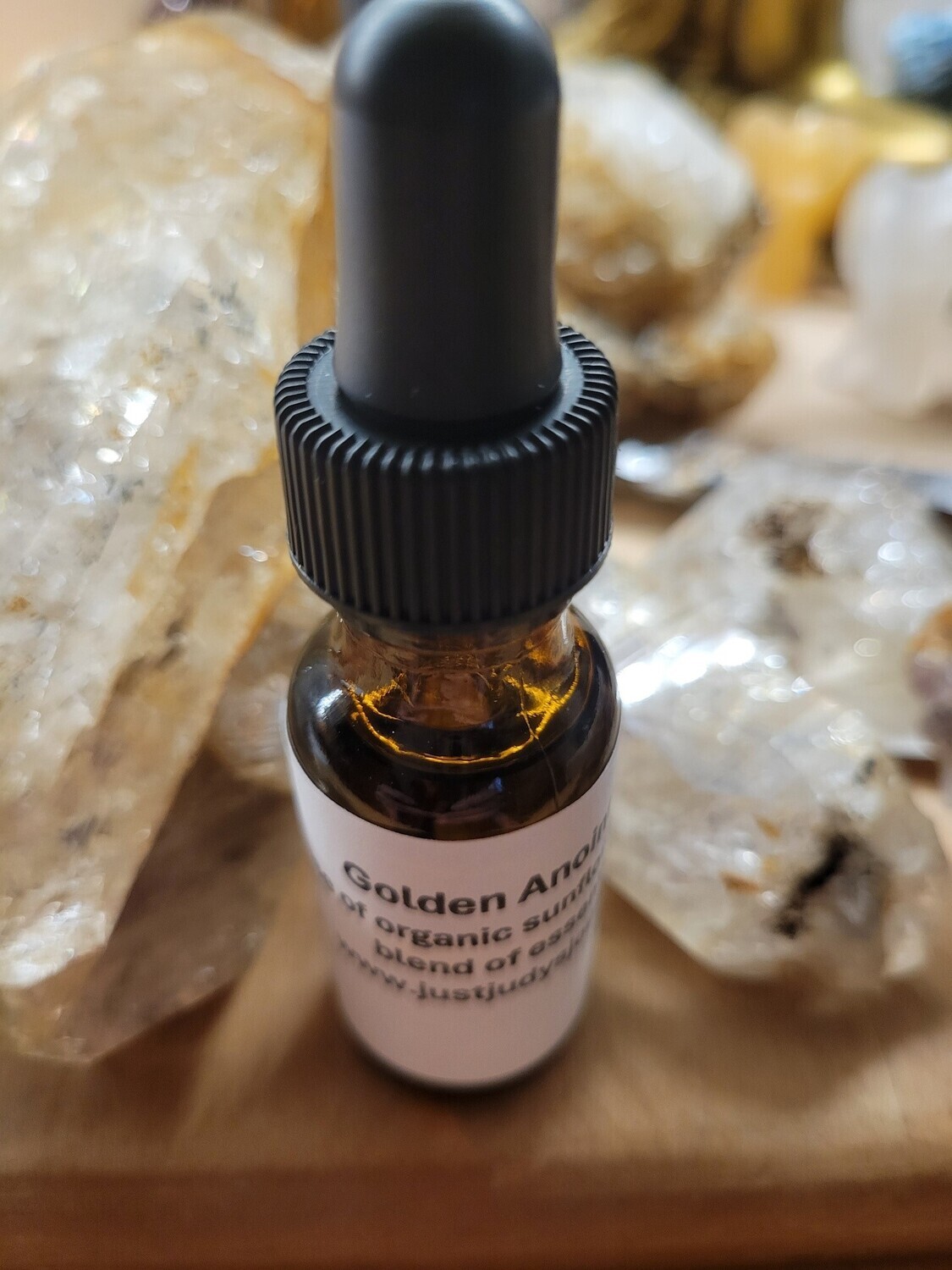 Golden Anointing Oil - Dropper Bottle